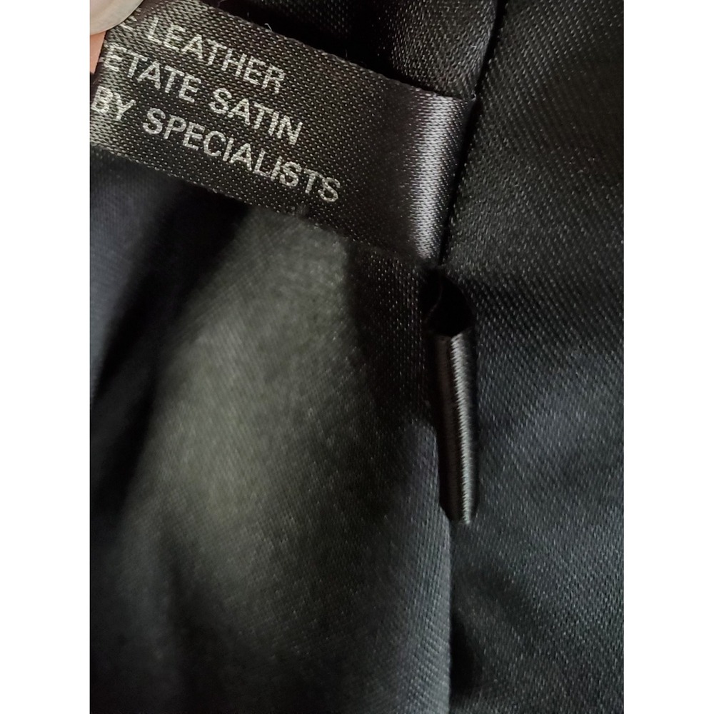 Scully Leather Black 42 Jacket Blazer Pockets Tailored Style Western Style - Picture 15 of 16